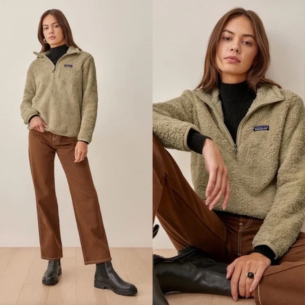 Patagonia Los Gatos Quater Zip Sweater Pullover XS